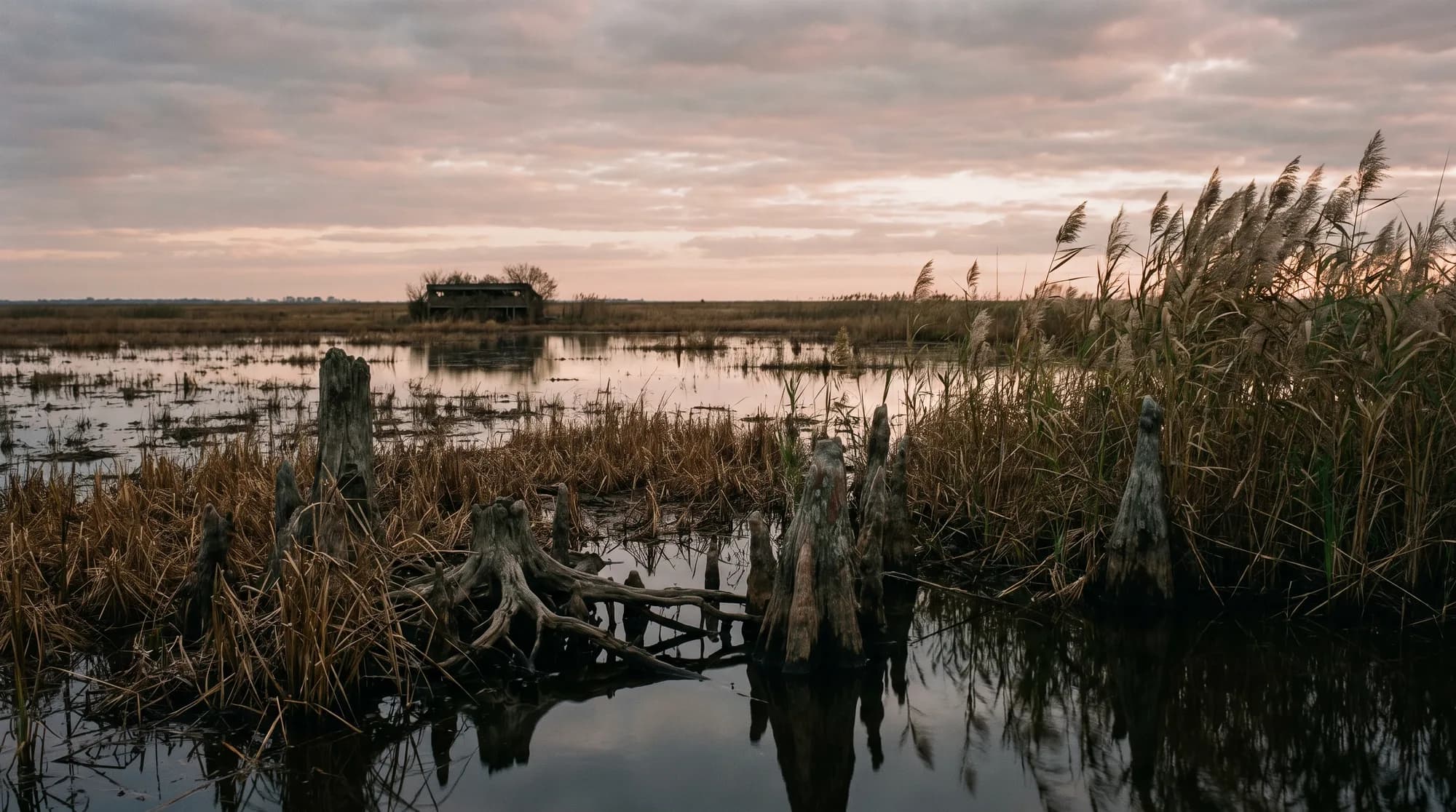 Hunting country in Louisiana