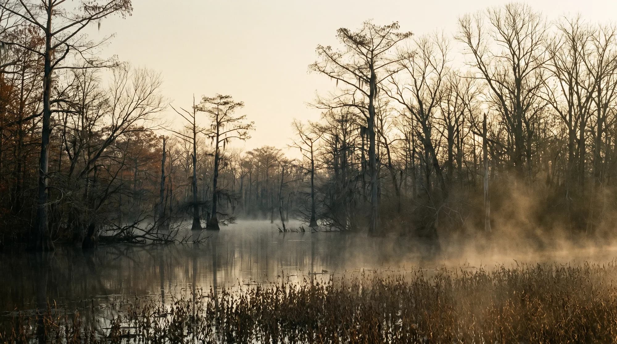 Hunting country in Mississippi