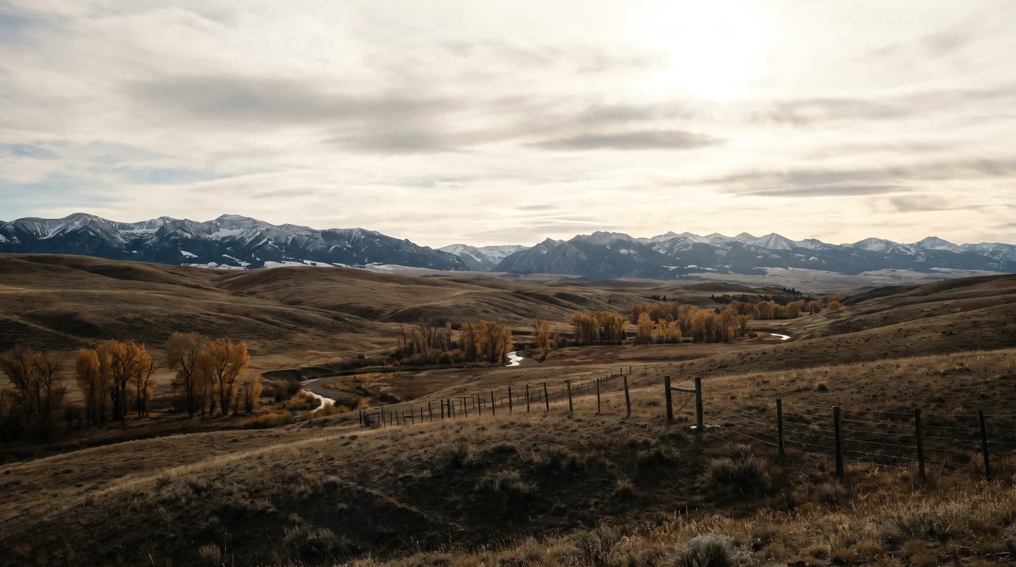 Hunting country in Montana