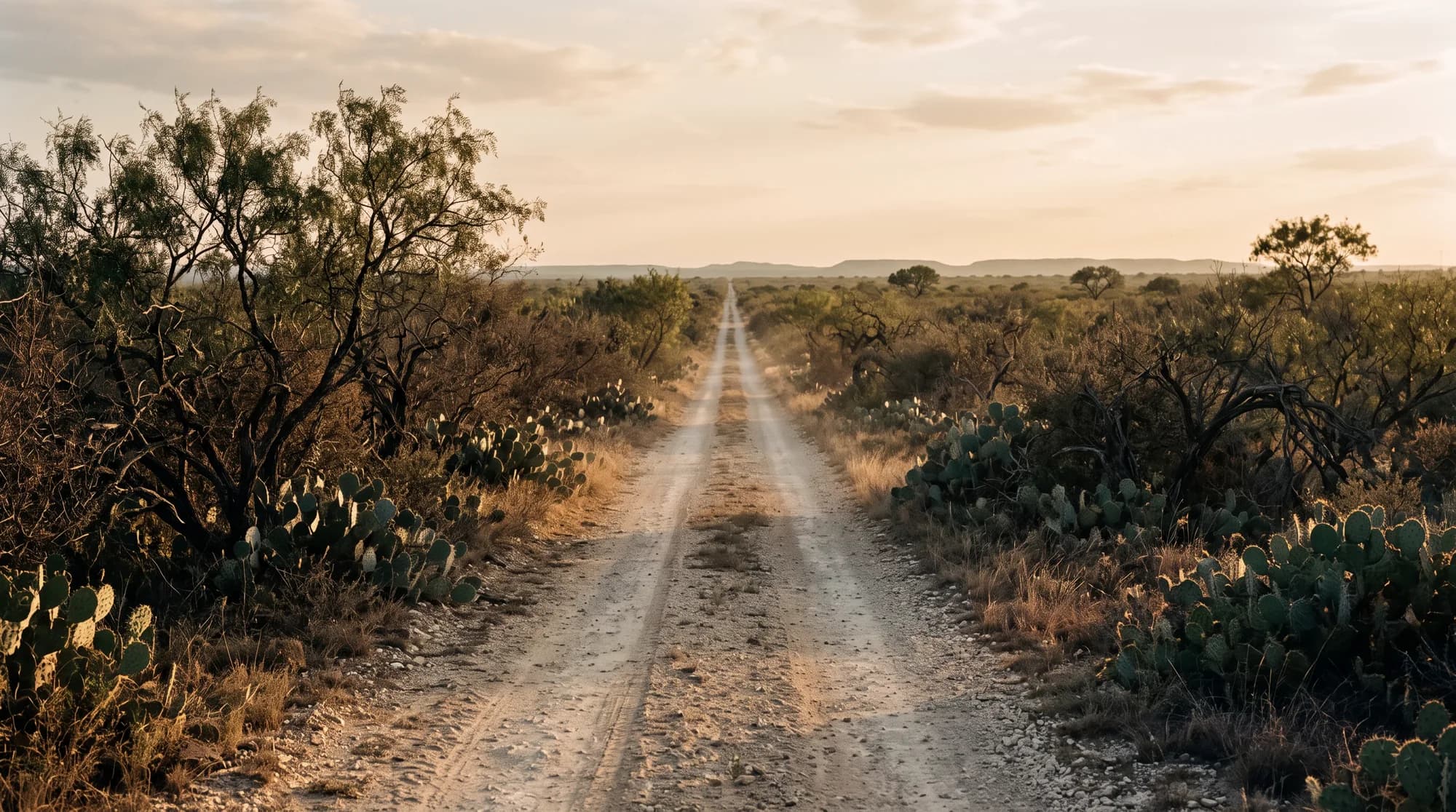 Hunting country in Texas