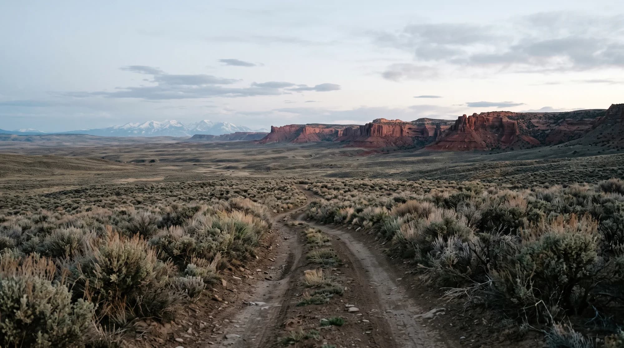 Hunting country in Wyoming